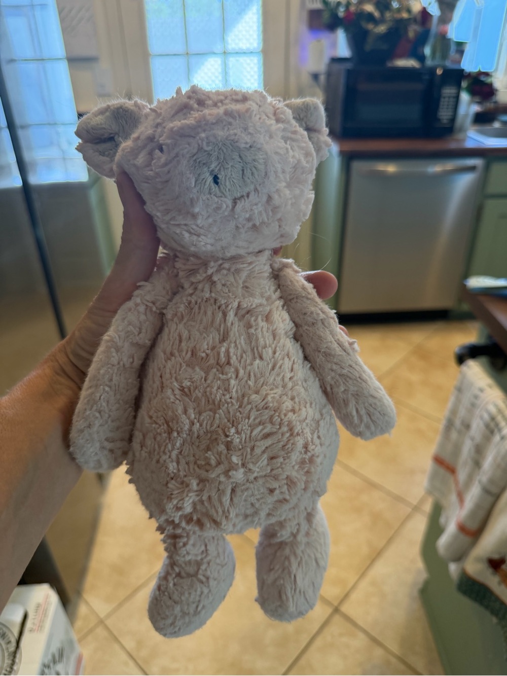 Jellycat Soft Pale Pink Plush Pig no tag (was cut off)